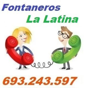 Telefono de la empresa fontaneros La Latina
